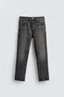 Джинси Zara Slim Cropped Fit сірий 4806/400/802 31 - зображення 5
