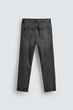 Джинси Zara Slim Cropped Fit сірий 4806/400/802 31 - зображення 6