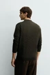 Светр поло Zara з вовни оливковий 6674/404/507 L - изображение 2