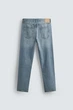 Джинси ZARA Slim Tapered Fit синій 4060/402/427 36 - изображение 7