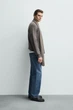 Светр Zara з вовни сірий 5755/414/916 M - зображення 3