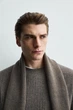 Светр Zara з вовни сірий 5755/414/916 M - зображення 5