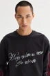 Лонгслів H&M Loose Fit чорний 1329549001 L - зображення 2