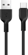Кабель HOCO X20 Flash USB-A Type-C, 2 м, Black - изображение 1