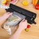 Автоматический вакуумный упаковщик для пищевых продуктов NEW BLACK бытовой вакууматор для домашнего использования предназначенный для упаковки продуктов с запечатыванием пакетов 220 В 90 Вт Черный - изображение 8