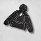 Вітрівка Corteiz x NRG Onyx Track Jacket Black (рефлективна) L - изображение 1