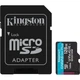 Карта памяти Kingston 128GB microSDXC сlass 10 UHS-I U3 V30 A2 Canvas Go Plus G4 - изображение 1