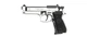 Пневматический пистолет Umarex Beretta 92 FS хром - изображение 1