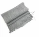 Жіночий шарф Calvin Klein сірий, акрил, універсальний, one size (30x190 см) (a3ks1170) - изображение 3