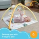 Ігровий килимок для новонароджених Фішер прайс Розвиваємо почуття Fisher-Price Baby Playmat Simply Senses Newborn Gym (HRB15) - изображение 7