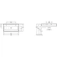Умывальник подвесной Villeroy&Boch Memento 1000x470 прямоугольный, белый (5133A1R1) - изображение 2
