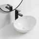 Умывальник накладной Mixxus Premium Ellipse-0107 345х265 овальный, белый (MP6525) - изображение 2