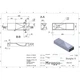 Умывальник подвесной Miraggio Shanghai R 810x260 прямоугольный, белый - изображение 5