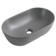 Умывальник накладной Mixxus Premium Ellipse-0109 500х300 овальный, серый матовый (MP6653) - изображение 1