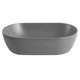 Умывальник накладной Mixxus Premium Ellipse-0109 500х300 овальный, серый матовый (MP6653) - изображение 2