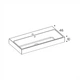 Умывальник накладной Arbi Strong 91x46x10 см, белый MINERALGUSS (A161) - изображение 2