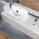 Раковина врезная Amidicon Victoria 60 600х450 из литого камня, белая глянцевая - изображение 7