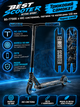 Трюковый самокат Best Scooter Active Sport BS-77566 с HIC-системой, пегами и колесами 110 мм (Черно-синий) - изображение 1