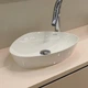 Раковина накладная Duravit Cape Cod 405x500 асимметричная, белая (2339500000) - изображение 1