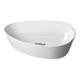Раковина накладная Duravit Cape Cod 405x500 асимметричная, белая (2339500000) - изображение 2
