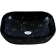 Умывальник накладной Cabo Venus 455x325 прямоугольный, черный матовый (АР000132032) - изображение 1