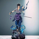 Коллекционная фигурка Naruto Sasuke Uchiha - аниме-статуэтка Наруто Саске Учиха с эффектом молнии Chidori, 23 см - изображение 2