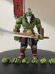 Фигурка Thrall World of Warcraft / Трал Варкрафт / Action Figure Подвижная фигурка 1/10 Орда Орк Мастер меча Doomhammer 22 см коллекционная статуэтка - изображение 3