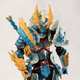 Коллекционная фигурка Monster Hunter Zinogre Armor 15 см — подвижная action figure охотник в броне Зиногра по игре Монстер Хантер - изображение 5