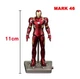 Колекційна екшн-фігурка Залізної Людини Марвел MARK XLVI. Action Figure Marvel Iron Man Mark 46, 11 см у коробці, колекційна модель - зображення 2