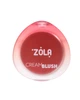 Кремові рум'яна Zola Cream Blush Coral Pop - зображення 2
