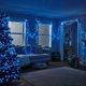 Уличная гирлянда нитка 50 м 500 LED Синяя белый провод гирлянда на улицу 8 режимов работы новогодняя гирлянда - изображение 4
