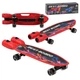 Скейтборд Best Board S-00710 червоний 71 см з ефектом диму, музикою та світловими PU колесами (ABEC-7) - зображення 2