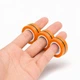 Антистрес іграшка Магнітні кільця Magnetic Rings, спінер для рук, Помаранчевий (Fidget Rings) - зображення 3