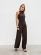 Джоггеры "Балон" ROMASHKA Коричневый, L/XL, 20562 - изображение 2