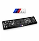 Рамка номера для BMW M-Power 3D напис Акрилова PREMIUM Морозостійка - зображення 2