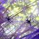 Искусственная паутина на Хэллоуин растяжимая для декора помещения фотозоны и тематической вечеринки 20 г фиолетовый - изображение 2