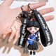 Брелок Венздей Аддамс Wednesday Addams з віолончеллю фігурка іграшка для ключів, рюкзака, сумки 8 см - зображення 6