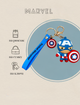 Брелок Капитан америка Мстители Marvel Super Heroes The Avengers для ключей рюкзака 6 см - изображение 3
