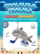 Мягкая игрушка-брелок Акула Тралалеро Тралала Tralalelo Tralala Italian Brainrot Итальянский брейнрот для детей 18 см - изображение 1