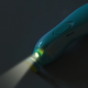 Детский аккумуляторный триммер для ногтей + 6 насадок, NAIL TRIMMER XL-667 / Электрическая пилочка для детей - изображение 6
