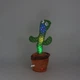 Танцюючий кактус співаючий з підсвічуванням, 58 пісень, 31 см Dancing Cactus - зображення 6