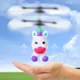 Интерактивная игрушка летающий Единорог с подсветкой / Детская летающая игрушка / Игрушка летающая от руки - изображение 2