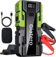 Пусковий пристрій Giatero 001B 4000А Peak 12800mAh Бустер для авто з функцією Power Bank + ліхтар має чохол (твердий футляр) - изображение 1