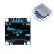 OLED дисплей 0.96" 128x64 I2C SSD1306 (желто-синий, 3.3-5V, для Arduino/STM32) - изображение 1
