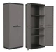 Шафа Keter/Kis PIU Tall Cabinet сіра 68 x 39 x 166 см пластикова багатофункціональна (241540) - изображение 3