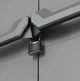 Шафа для зберігання Keter Kis Piu Utility Cabinet висока сіра для швабри мітли 68 x 39 x 166 см пластикова господарська (241541) - изображение 7