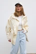 Тренч з високою горловиною утеплений OW006 2607638762110 L/XL Молочний - изображение 2