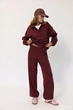 Штани джогери з лого SP010 2602574827510 L/XL Бургунді - изображение 9