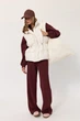 Штани джогери з лого SP010 2602574827510 L/XL Бургунді - изображение 10