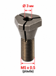 Цанга для гравера FIXTOOL Gravix, Pomogator 3 мм, 1шт - зображення 1